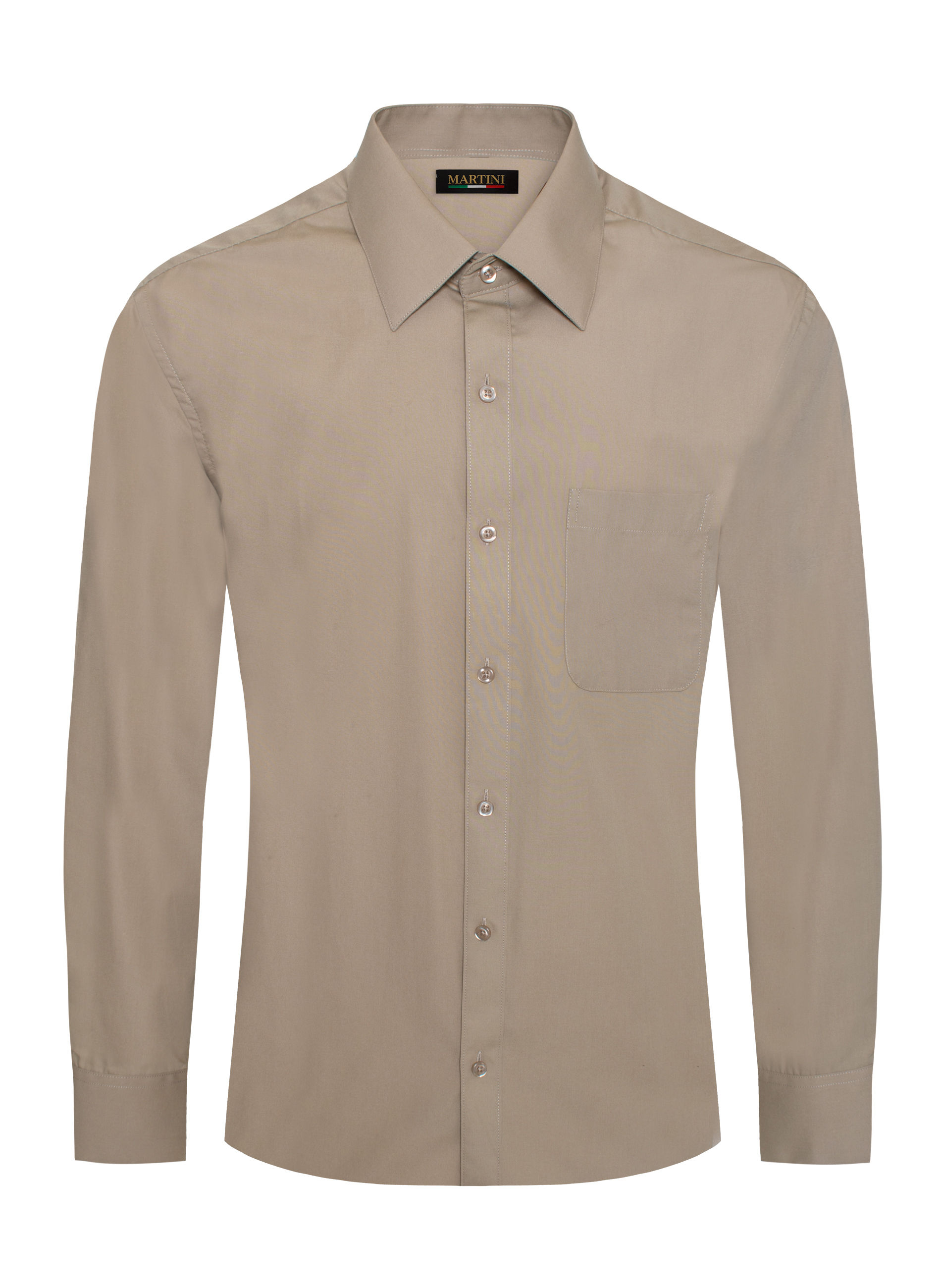 Regular Fit Dress Shirt Toupe