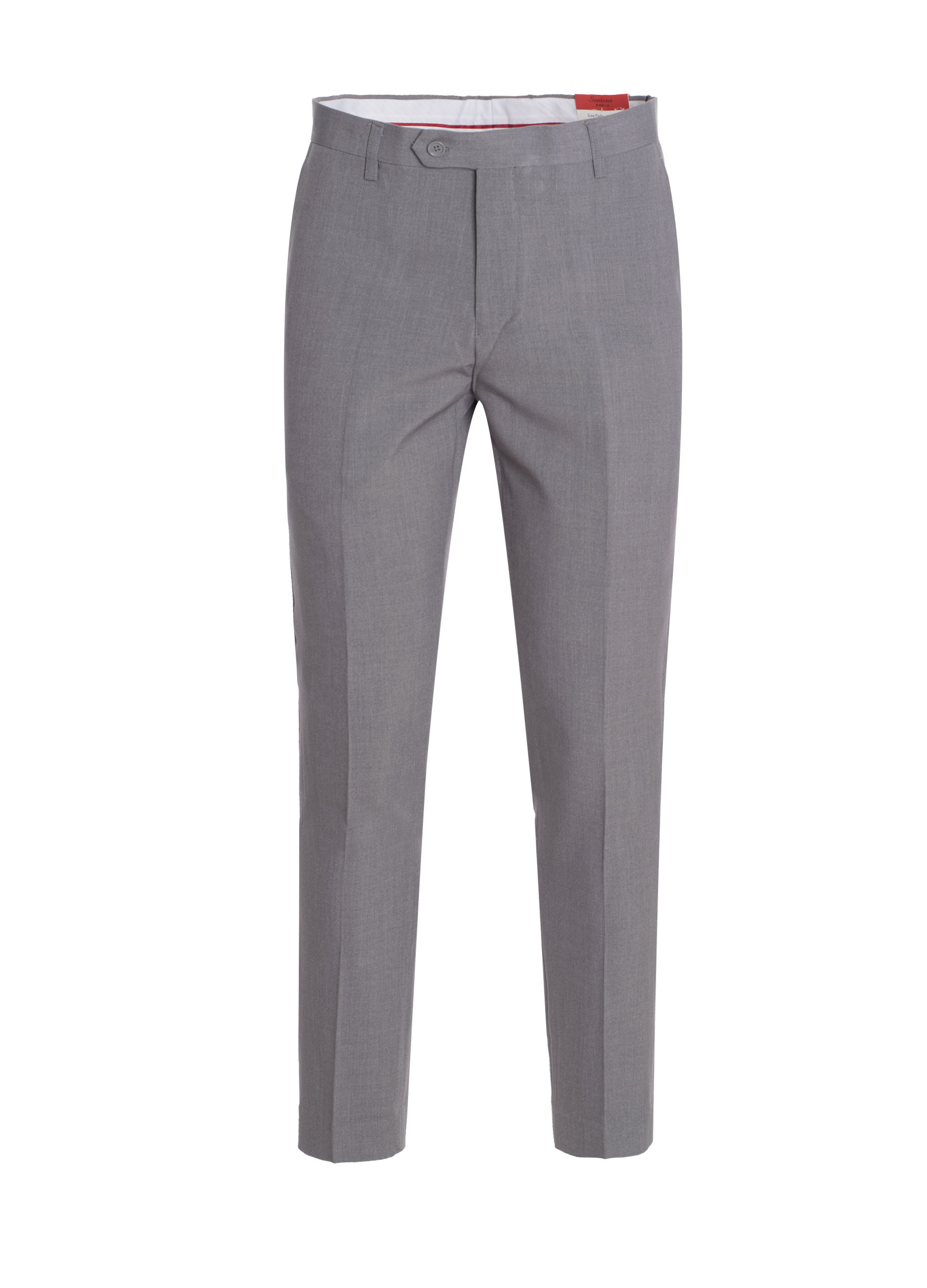 Skinny-Fit Stretch Lt.Gray Dress Pants
