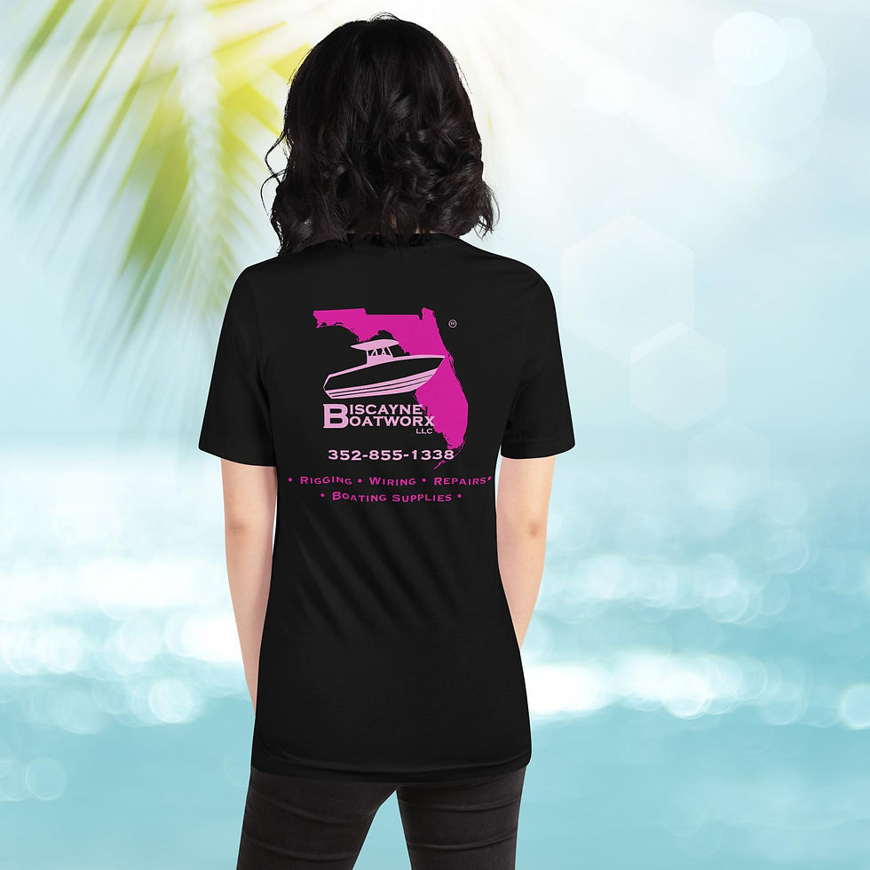 Thumbnail: Cotton Lightweight Fabric Unisex Pink Logo Bella & Canvas T-Shirt