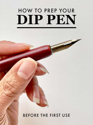How to Prepare a Dip Pen: A Quick Guide to Perfect Inking