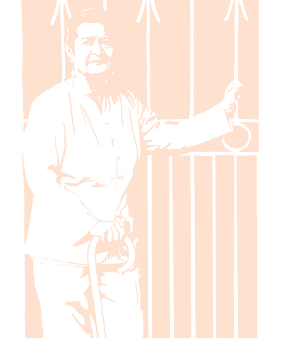 Illustration of Amina Cachalia in There's Something I Must Tell You Iziko Educational Resource