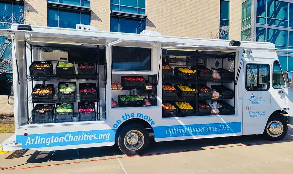 Texas mobile pantry truck fabrication facility