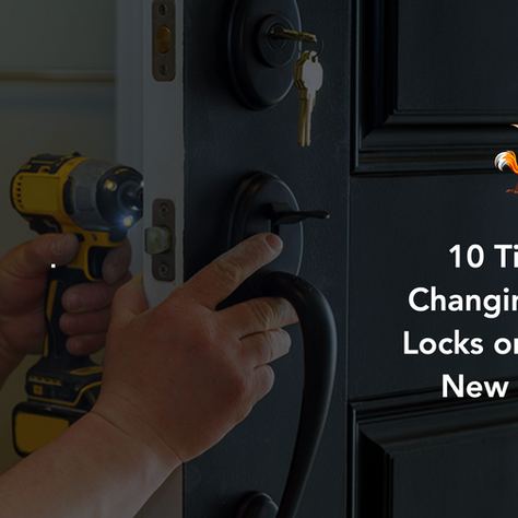 10 Tips for Changing the Locks on Your New Home