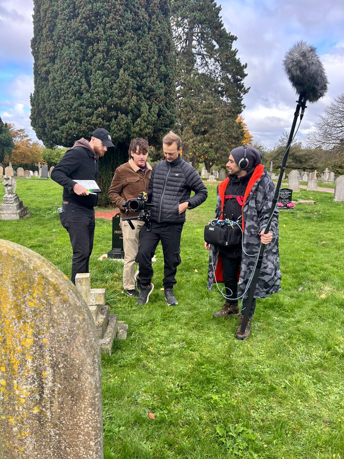 Format Creative behind the scenes on location