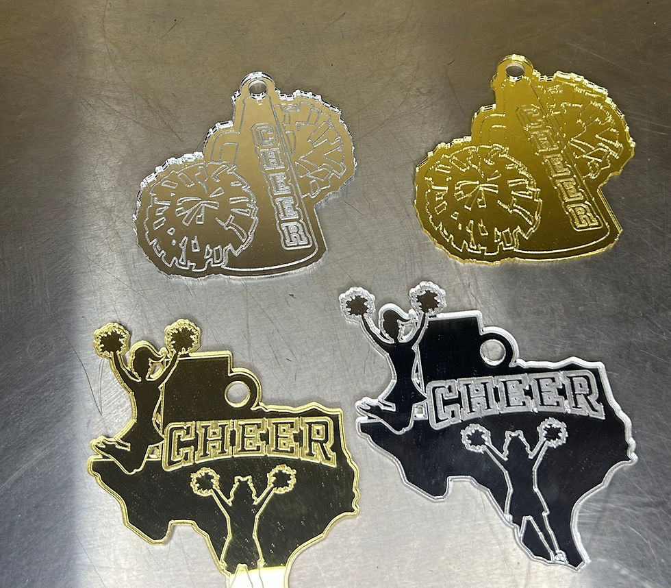 Thumbnail: Custom acrylic mum decorations
