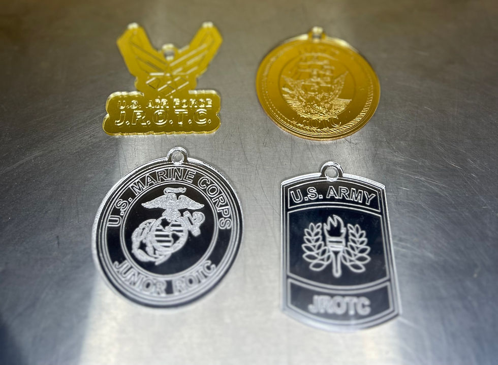 Thumbnail: Custom acrylic mum decorations