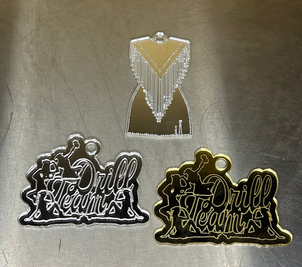 Thumbnail: Custom acrylic mum decorations