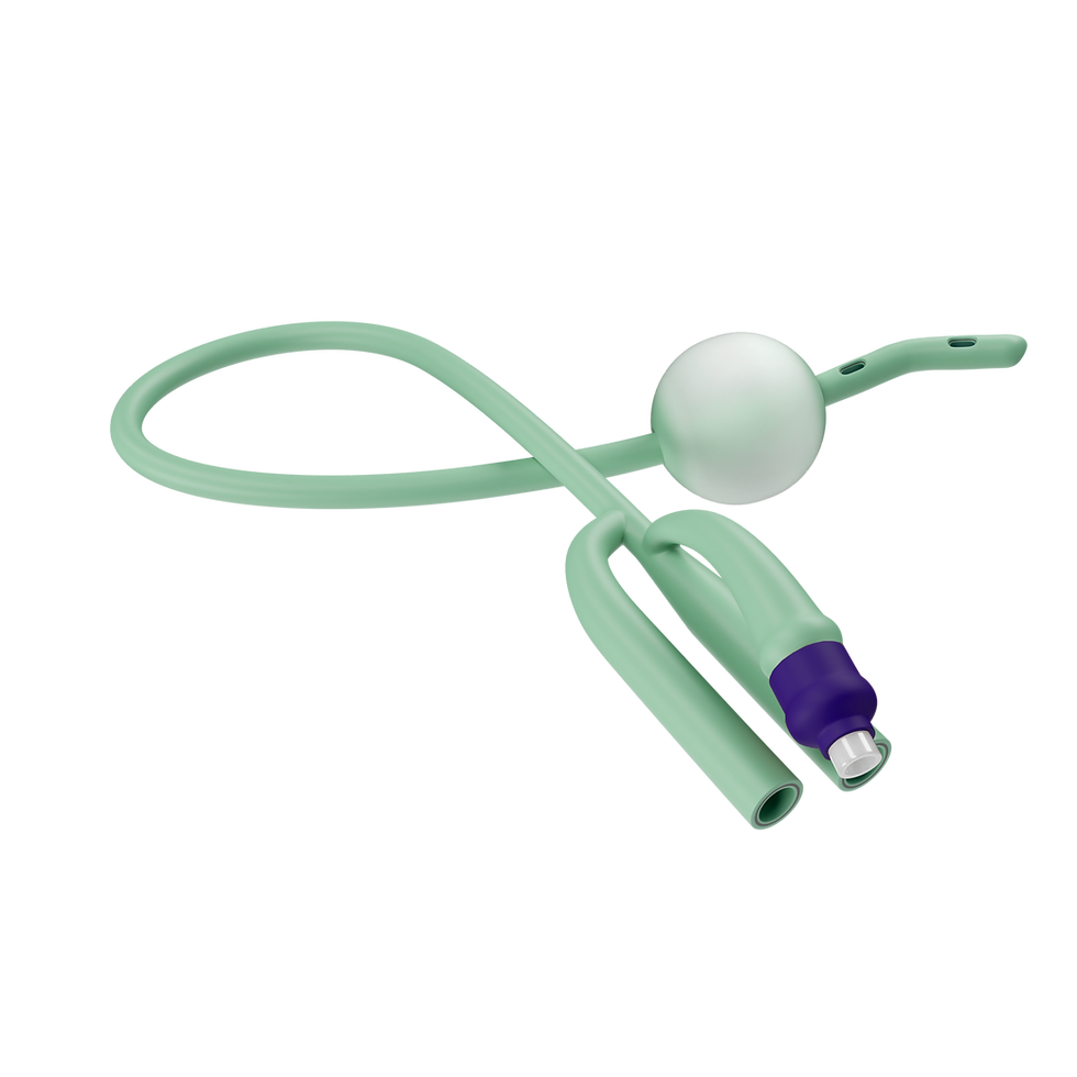 3 Way Tamponade Mercier Green looped