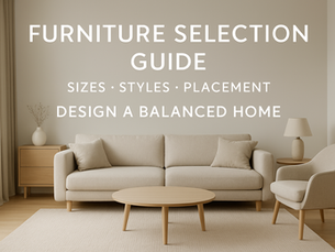 Furniture Selection Guide: Sizes, Styles & Placement for a Balanced Home