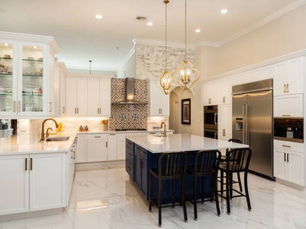 Modern budget-friendly luxury kitchen design with sleek cabinets, ambient lighting, and functional Modular Interiors.