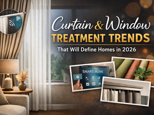Curtain & Window Treatment Trends That Will Define Homes in 2026