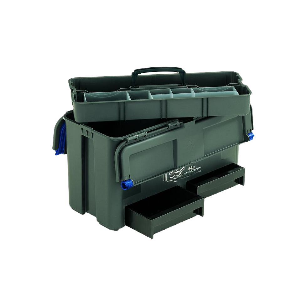 Raaco Compact Toolbox 27 with 6 Removable Inserts