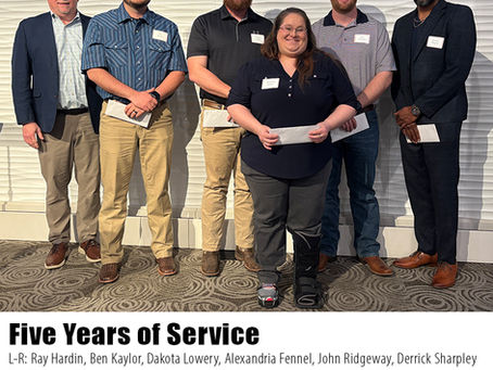 Years of Service Awards