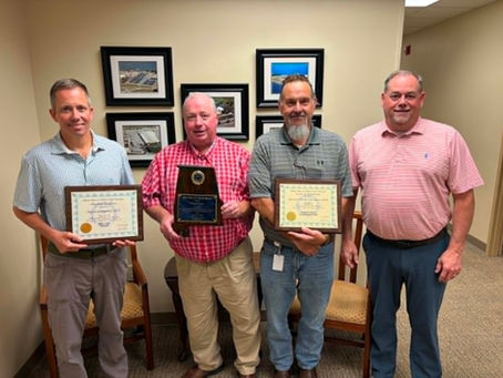Treatment plants receive awards