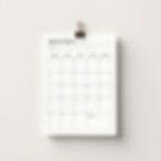 Monthly Planner Page