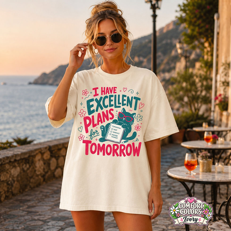 Thumbnail: Funny Procrastination Cat Shirt