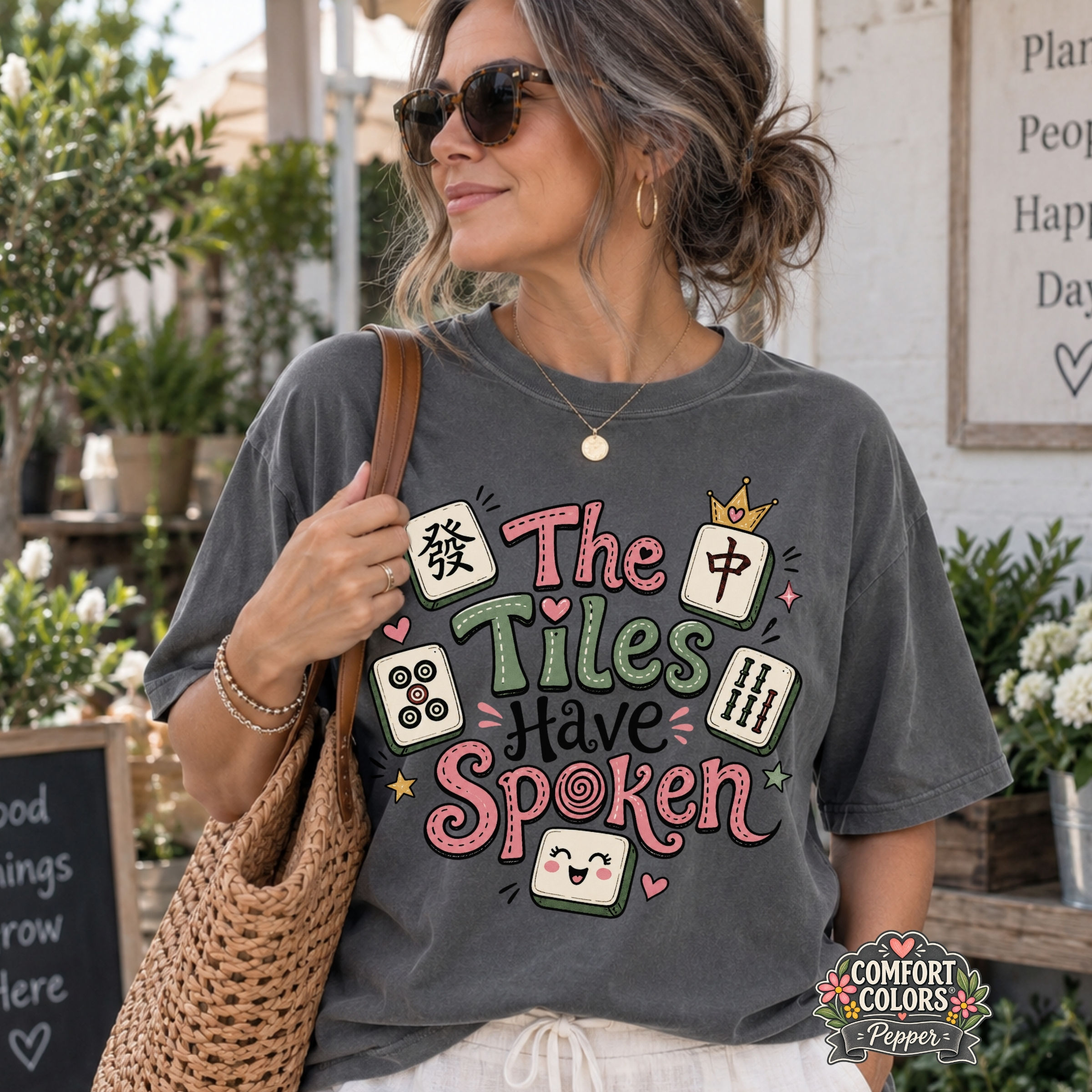The Tiles Have Spoken Funny Mahjong Shirt