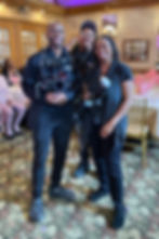 Our team working an event