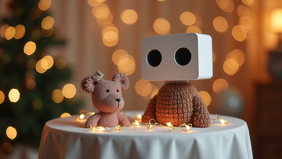 Close-Up View of Customizable Props for the 360 Photo Booth
