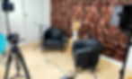 Studio Set Up Cameras and Chairs Photo