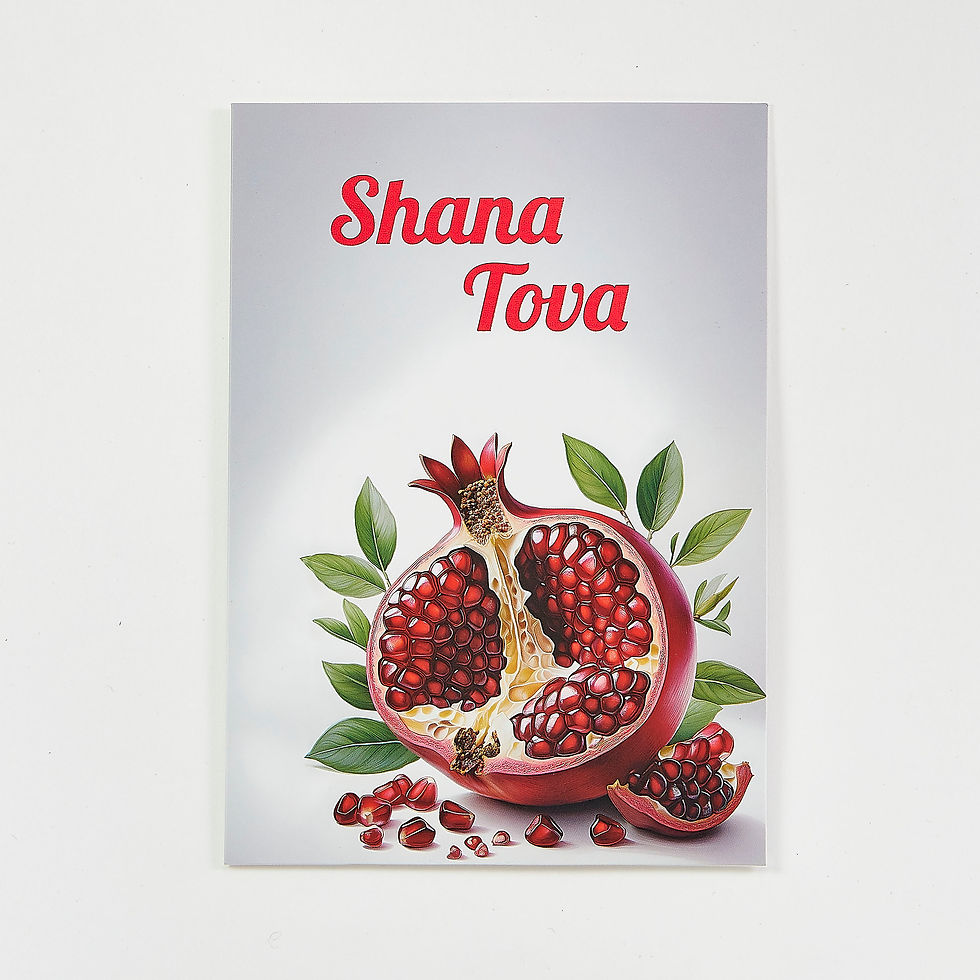Thumbnail: ASSORTED ROSH HASHANAH CARDS - 10 PER BOX