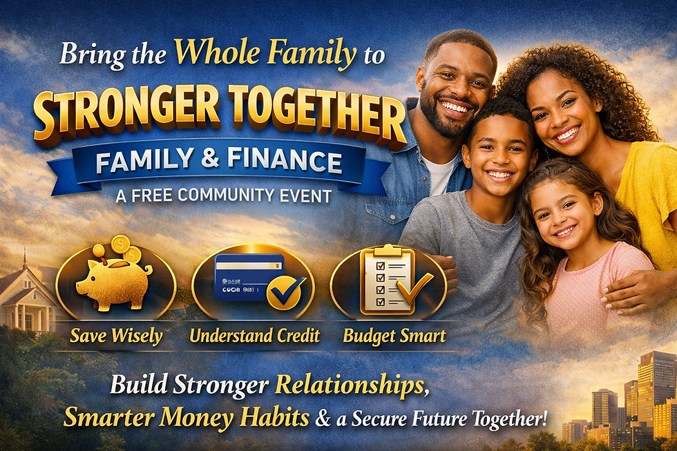 Stronger Together- Family & Finance