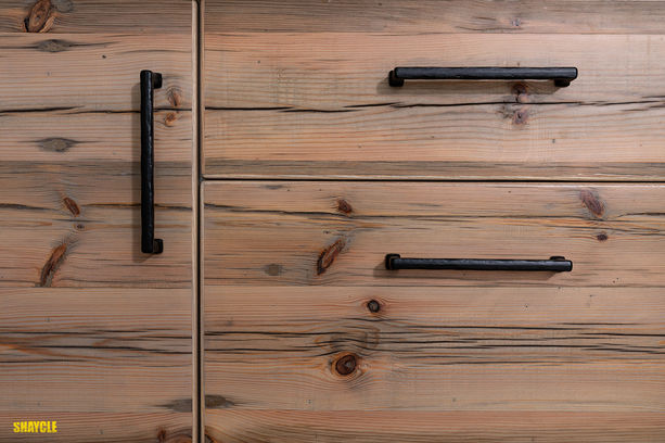  מטבח עץ אורן בשימוש חוזר,פרט