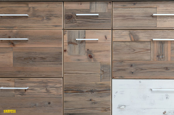 מטבח עץ בשימוש חוזר, פרט