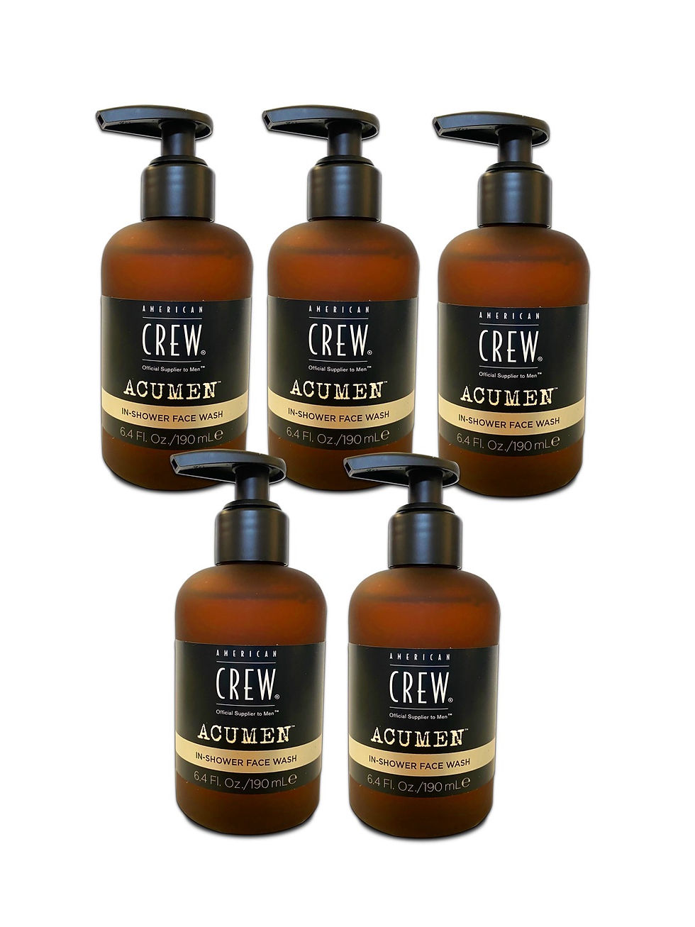 Thumbnail: Men's Face Wash by American Crew In-Shower Facial Wash Oil-Free Removes