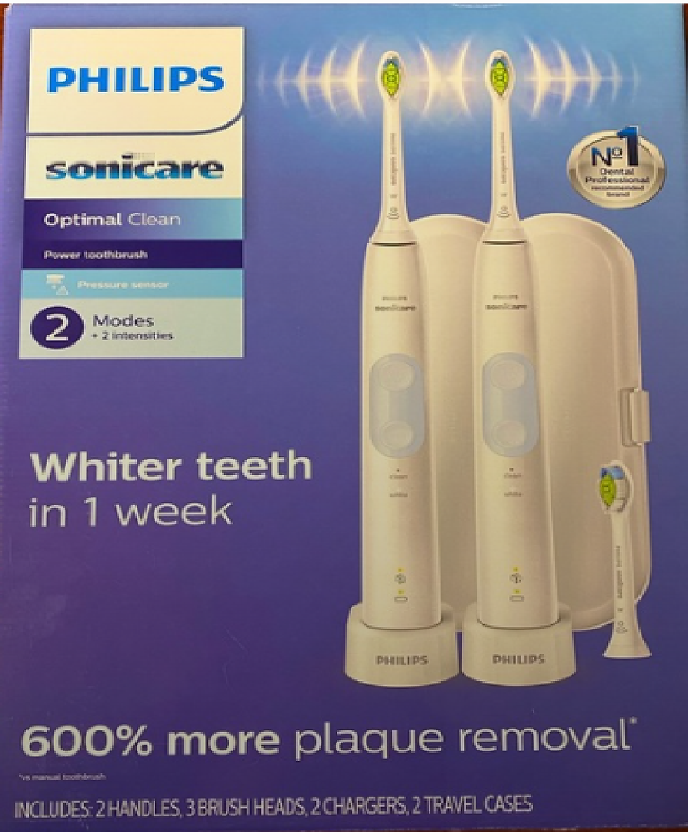 Thumbnail: Sonicare Toothbrushes 2 Handless 3 Brush Heads & 2 Travel Case & 2 charger
