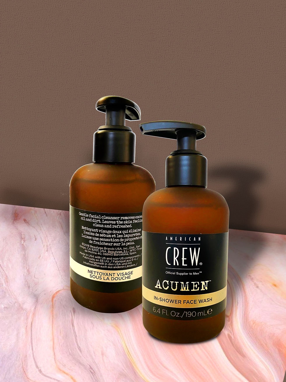 Thumbnail: Men's Face Wash by American Crew In-Shower Facial Wash Oil-Free Removes