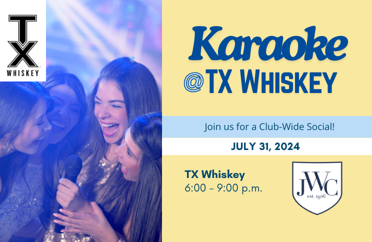 Club-Wide Social: Karaoke Night at TX Whiskey