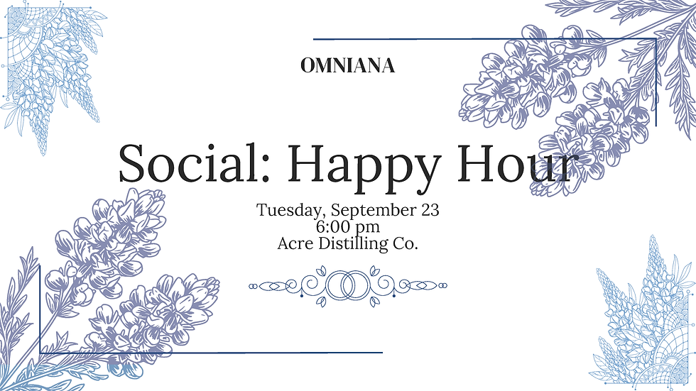 Omniana Social: Happy Hour