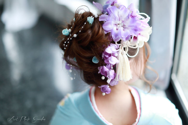 ナチュラルな成人式撮影 | シンプルな料金プラン｜全データ＆レタッチデータ納品｜お庭おうちスタジオアートフォトガーデン｜撮影パターン多数｜兵庫県｜太子（たつの・姫路・相生・赤穂・宍粟）