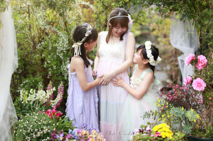 おしゃれでナチュラルなマタニティフォト | お庭おうちスタジオアートフォトガーデン｜シンプルな料金プラン｜人見知り＆場所見知りのお子様welcome！｜撮影パターン多数｜兵庫県｜太子（たつの・姫路・相生・赤穂・宍粟）