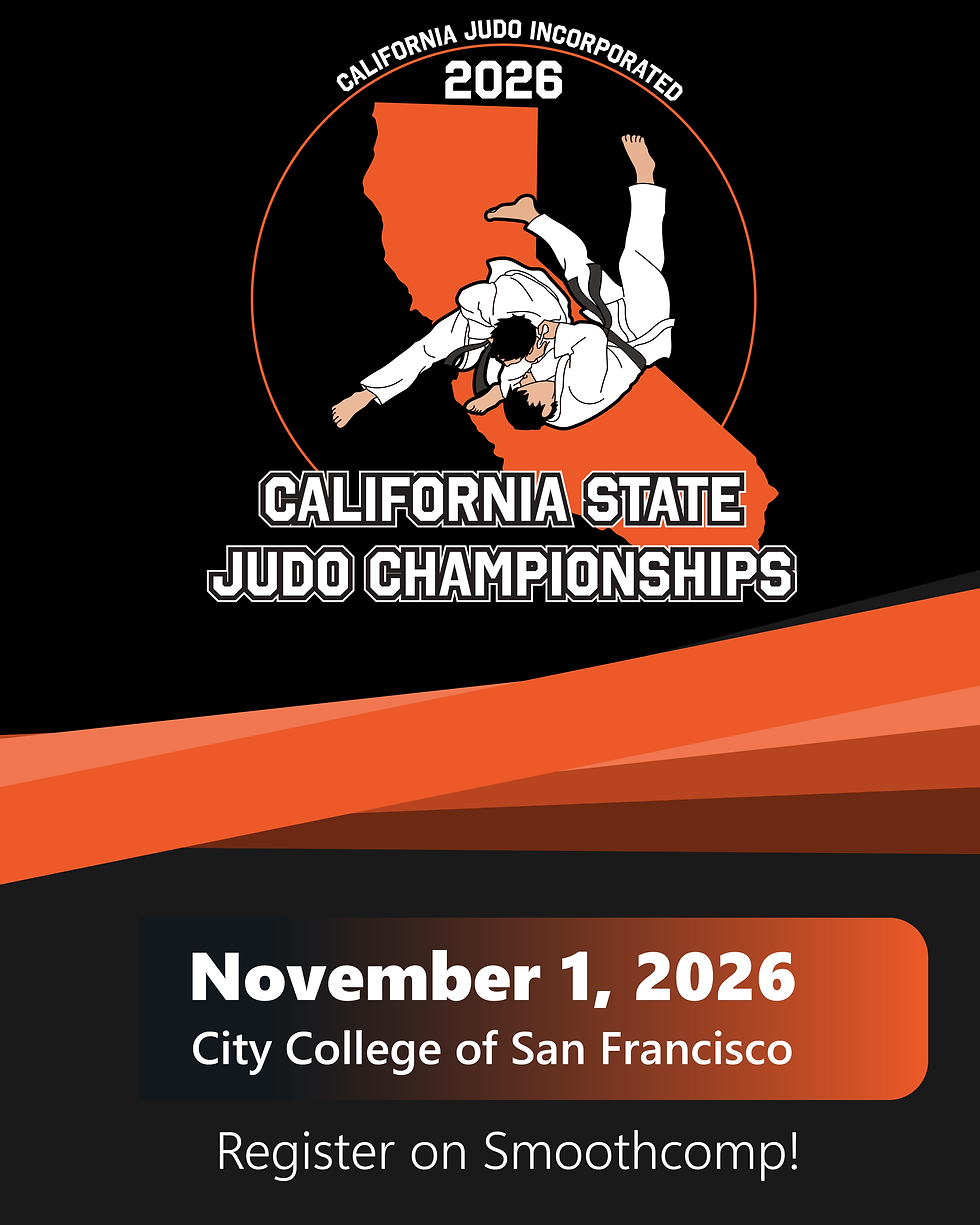 California Judo State Championships 2026 — San Francisco
