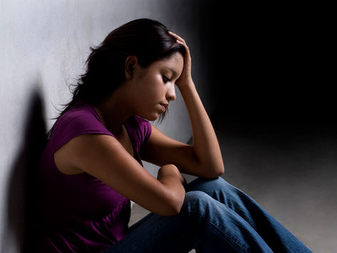 fille en dépression