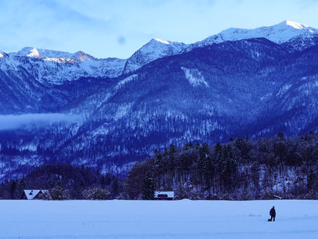 Winter hiking in bohinj!