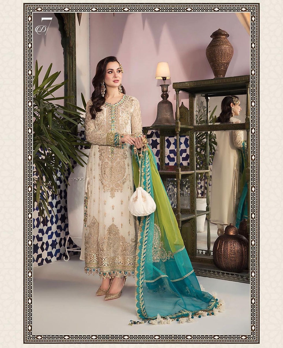 MPC-21-107-Cream and Ferozi MPC-21-107-CREAM