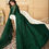 Thumbnail: Green Embroidered Anarkali Product Code: A-7174