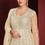Thumbnail: Cream Sequence Embroidery Anarkali Gown  Product Code: HL-7955