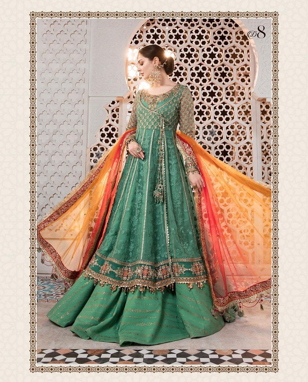 MPC-21-108-Sea Green and Fuchsia Pink MPC-21-108-SEA GREEN