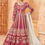 Thumbnail: Red and Gold Embroidered Anarkali  Product Code : TW-5704