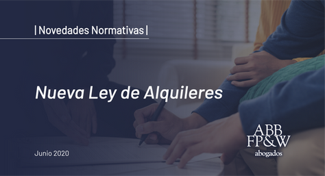 Nueva Ley de Alquileres