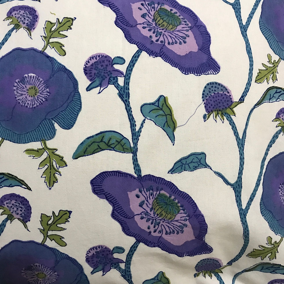 Thumbnail: Cushion Cover Set of 2- Hand Blocked