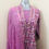 Thumbnail: Hand Blocked Stitched- Khadi Work- 3 Piece Cotton Suit Set- Kota Doria Dupatta