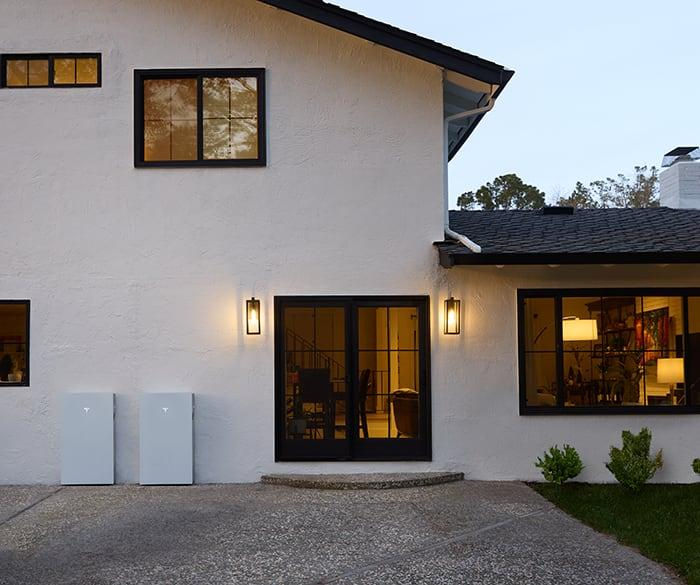 Residential solar battery storage system helping reduce peak electricity costs in California