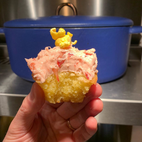 Popcorn cupcakes 