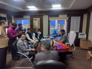 IPS मयंक श्रीवास्तव ने संभाला जनसंपर्क आयुक्त का पदभार....