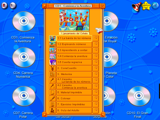 Miniatura: Matemágica: A la Conquista del Espacio Matemático / Programa Interactivo Pc